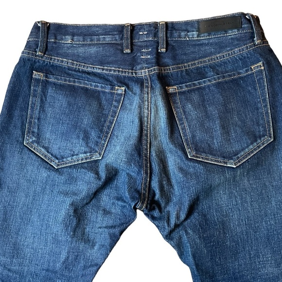 Mr. Completely Skinny Medium Wash Zipper Selvedge Denim Jeans Size 29 - Picture 5 of 15